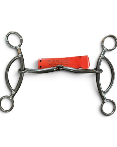 Red River Bit Co. Smooth Snaffle Gag Bit