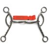Red River Bit Co. Long Shank Smooth Snaffle Gag Bit