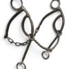 Red River Bit Co. Twisted Wire Gag Bit w/ Curb Set Backs