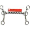Red River Bit Co. Short Shank Chain Mouth Double Gag Bit