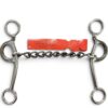 Red River Bit Co. Chain Mouth Lifter Gag Bit