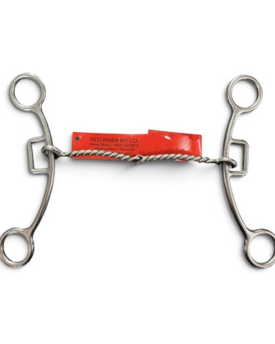 Red River Bit Co. Thin Twisted Wire Lifter Gag Bit