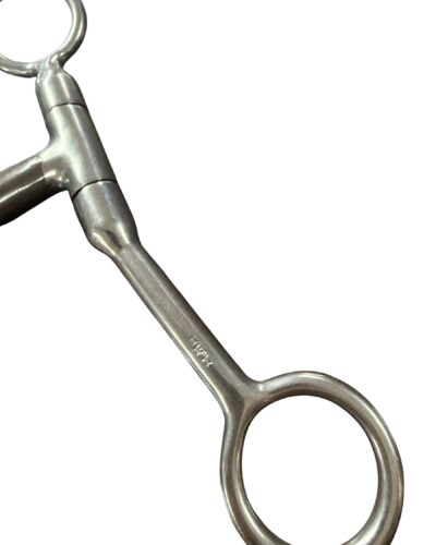 Red River Bit Co. 3pc Dogbone w/ Copper Rings Snaffle Bit - Image 2